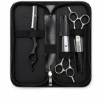 3 Piece Haircutting Kit 9CR with 42T professional salon kit with scissors, thinning scissors, razor and case