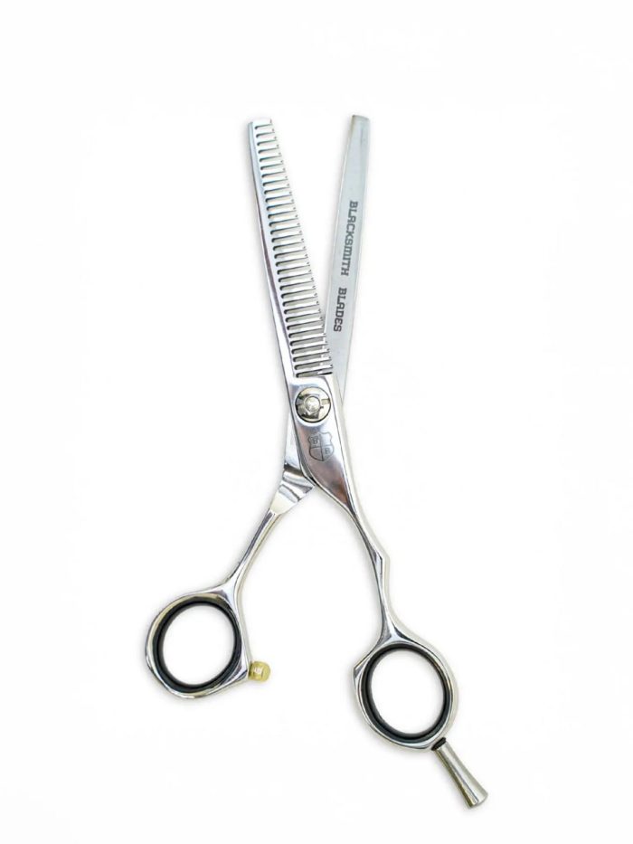 42T thinning scissors from the 3 Piece Haircutting Kit 9CR with 42T for professional salon blending and texturising