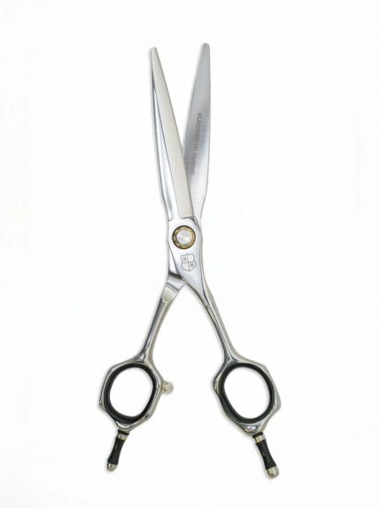 440C Orchid Blades hair cutting scissors for hairdressers barbers and stylists