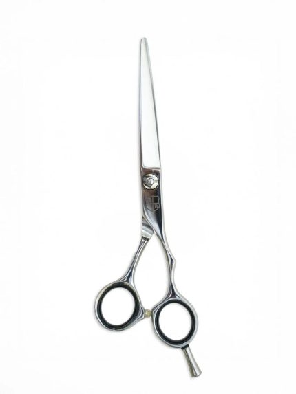 6CR professional cutting scissors closed detail product image