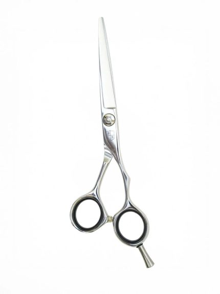 9CR professional cutting scissors closed detail product image