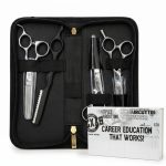 Scissors kit with 50 hours distance learning theory course for hairdressing students