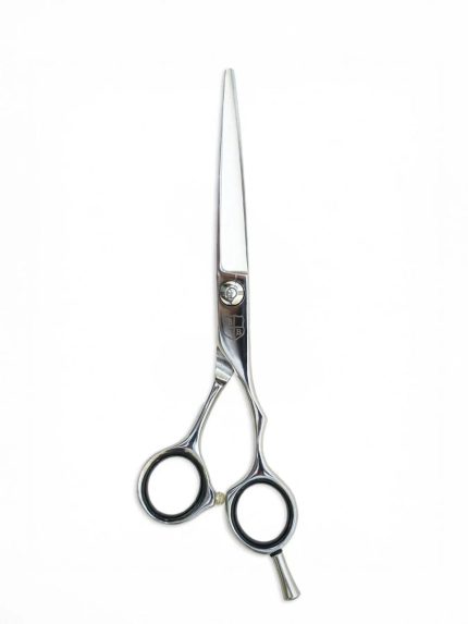 VG10 polished scissors closed detail product image